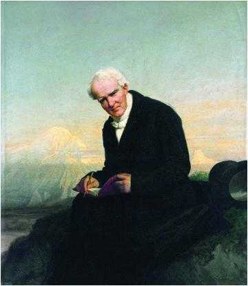 Fig. 4: Baron Alexander von Humboldt (1769–1859). Source: Oil on canvas by Julius Schrader, 1859. Metropolitan Museum of Art, New York