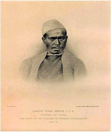 Fig. 11: Pundit Nain Singh Rawat, C.I.E. Source: Records of Survey of India, 1915