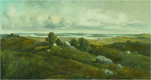 Cat. 70: Brahmaputra from Ogri Hill, Tezpur